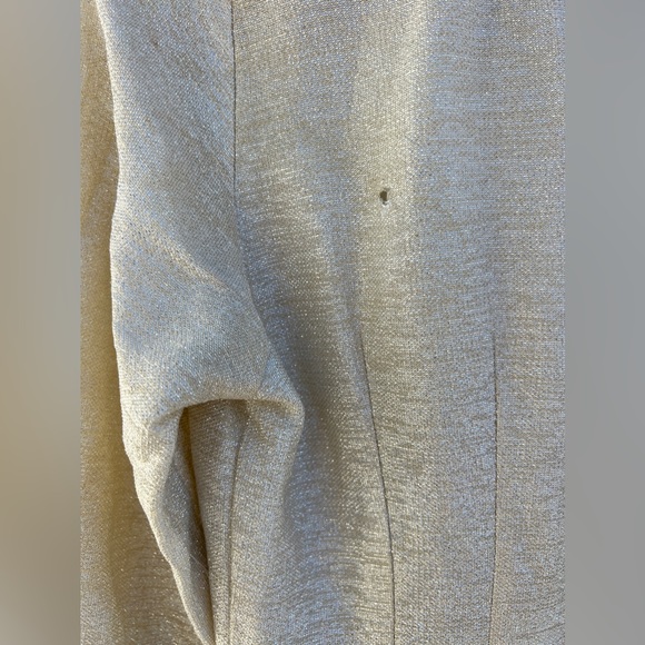 60s Metallic Threaded Faux Button Mini Dress - Picture 16 of 17